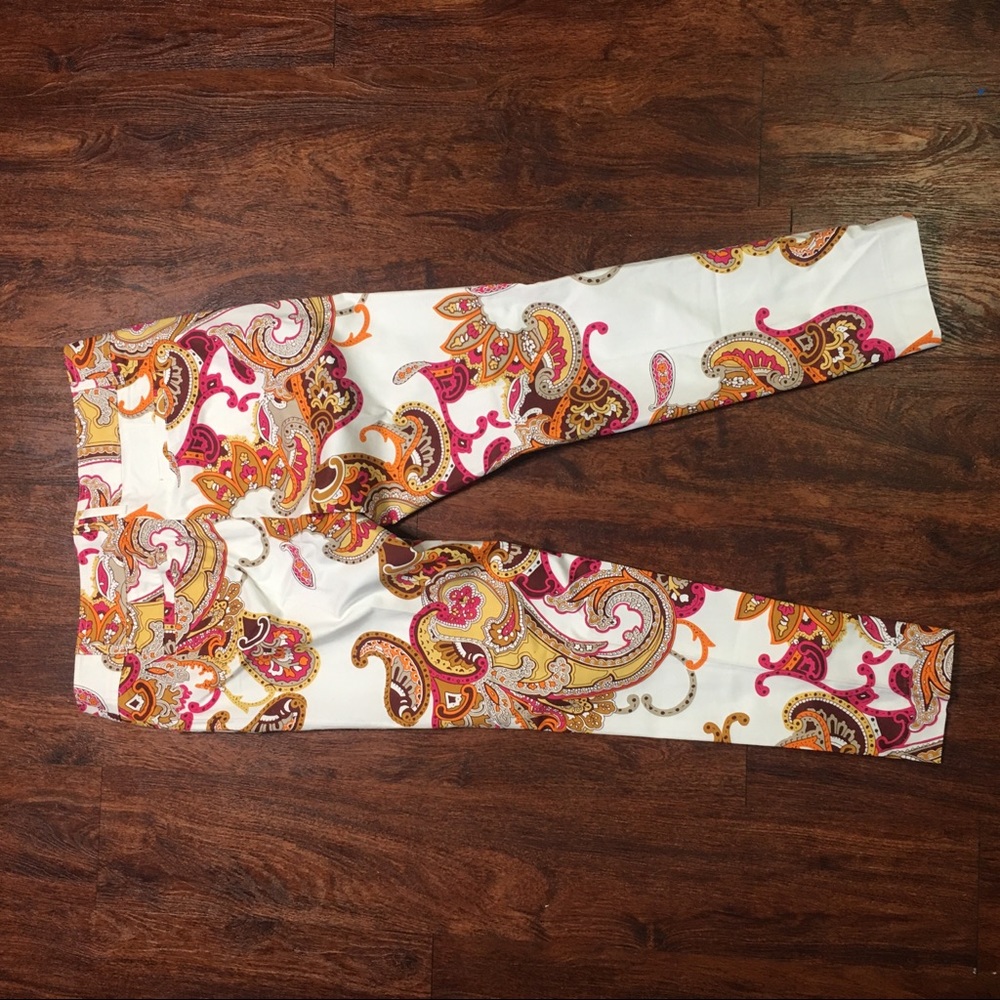 Cache Cropped Spring Summer Stretch Pants 6 - image 5